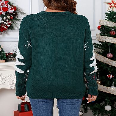 Ugly Christmas Sweaters for Women Cute Funny Tacky Holiday Parties Knitted Xmas Sweater