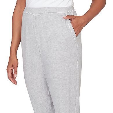 Petite Alfred Dunner Comfort Everyday Slant Pocket Average Length Pants