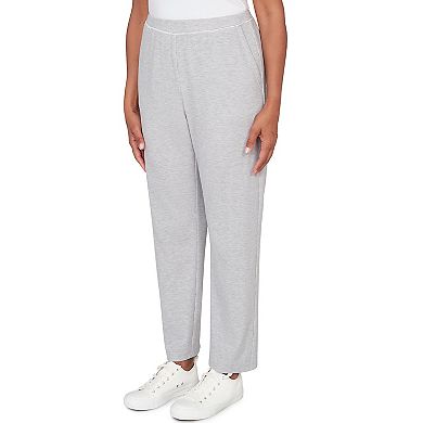 Petite Alfred Dunner Comfort Everyday Slant Pocket Average Length Pants