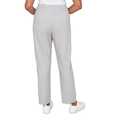 Petite Alfred Dunner Comfort Everyday Slant Pocket Average Length Pants