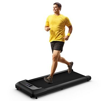 SuperFit 0.6-3.8MPH Walking Pad Under Desk Treadmill with Remote Control and LED Display