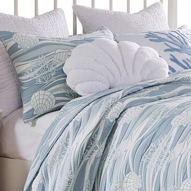Doz 2pc Coverlet Set, Coastal Matelasse