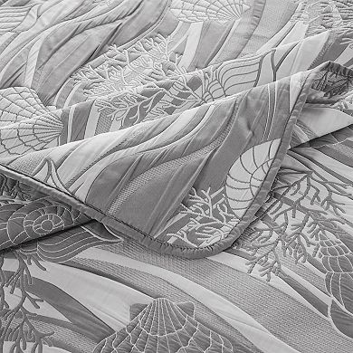 Doz 2pc Coverlet Set, Coastal Matelasse