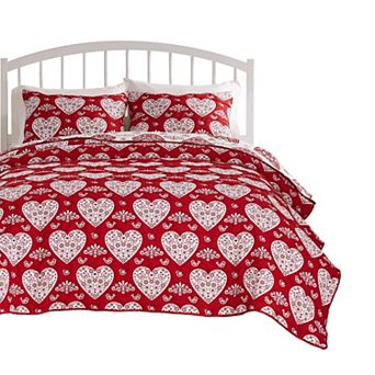 Liv 3 pc Coverlet Set, Woven Jacquard Matelasse