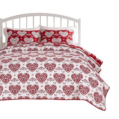 Liv 3pc Coverlet Set, Woven Jacquard Matelasse