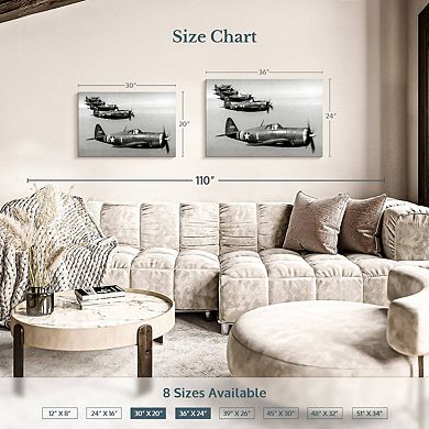 Republic P-47 Thunderbolt Airplanes Wall Art