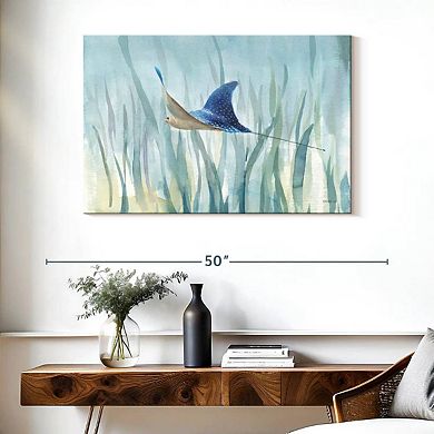 Undersea Ray Wall Art