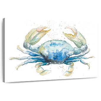 Cangrejo Azul Square Wall Art
