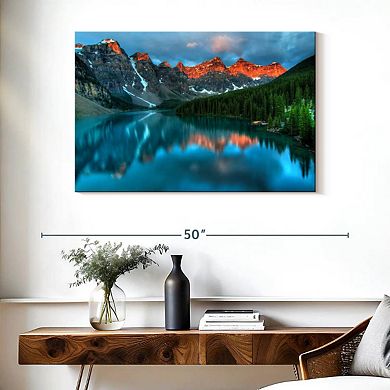 Tranquil Moraine Lake Wall Art