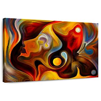 Abstract Portrait Wall Art