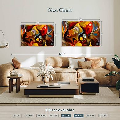 Abstract Portrait Wall Art