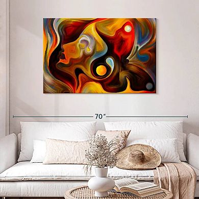 Abstract Portrait Wall Art