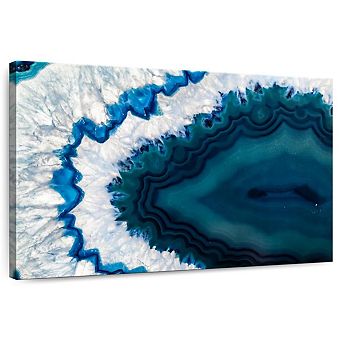 Amethyst Geode Macro Wall Art