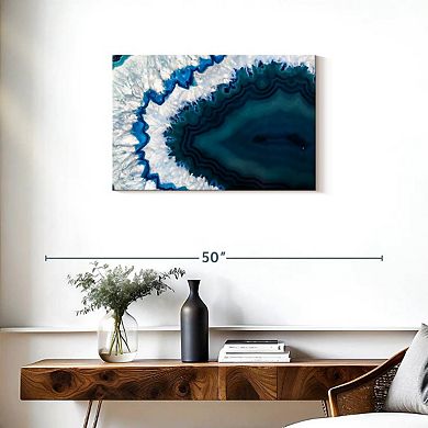 Amethyst Geode Macro Wall Art