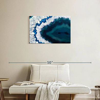 Amethyst Geode Macro Wall Art