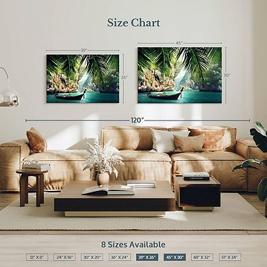 Thailand Long Boat Wall Art