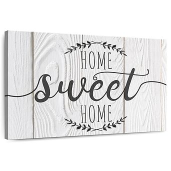 Home Sweet Home Typography VI Wall Art