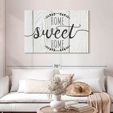 Home Sweet Home Typography VI Wall Art