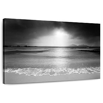 Black And White Beach Wall Art