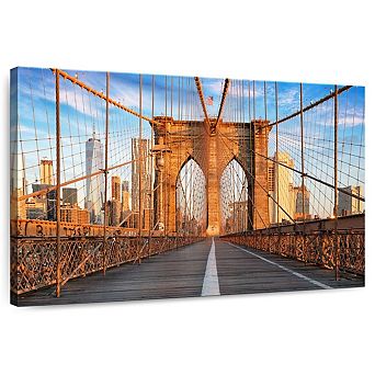 Brooklyn Bridge Pedestrian Walkway Wall Art