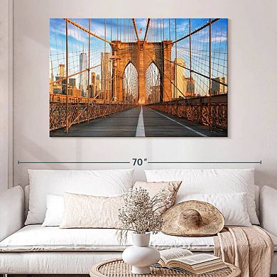 Brooklyn Bridge Pedestrian Walkway Wall Art