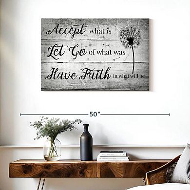 Have Faith Quote Wall Art