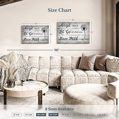 Have Faith Quote Wall Art