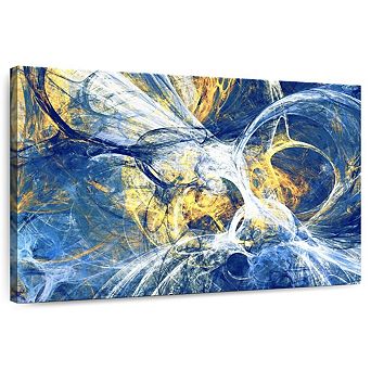 Color Wash Dynamic Abstract Wall Art