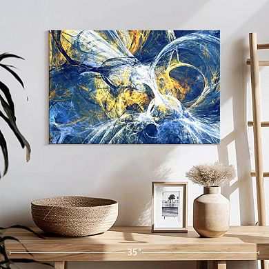 Color Wash Dynamic Abstract Wall Art