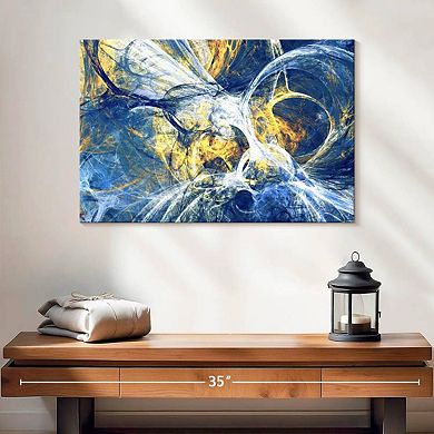 Color Wash Dynamic Abstract Wall Art