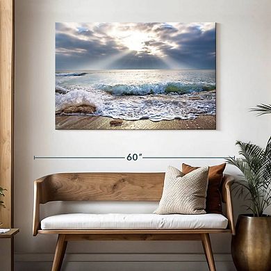 Ocean At Sunrise Wall Art