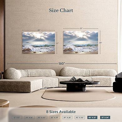 Ocean At Sunrise Wall Art