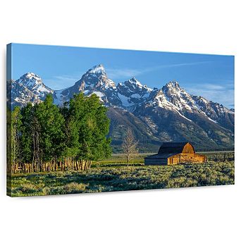 Grand Teton Mountains Barn Wall Art