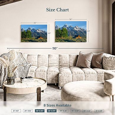 Grand Teton Mountains Barn Wall Art