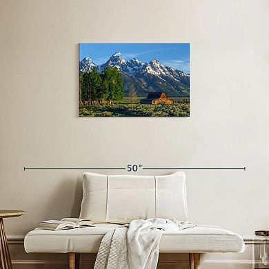Grand Teton Mountains Barn Wall Art
