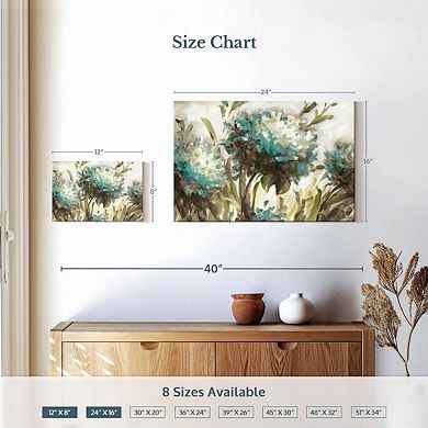 Hydrangea Field Neutral Wall Art