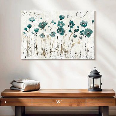 Abstract Balance VI Blue Wall Art