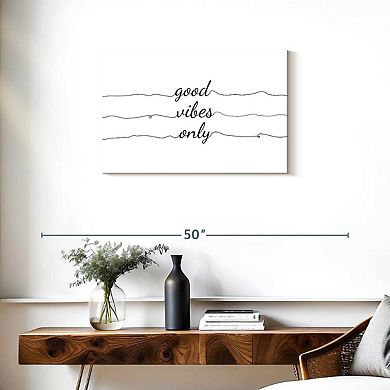 Good Vibes Only Wall Art