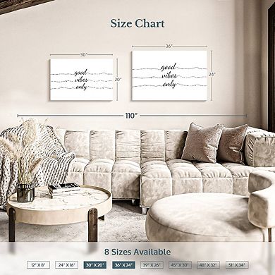 Good Vibes Only Wall Art