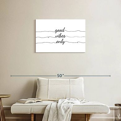 Good Vibes Only Wall Art