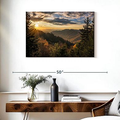 Sunrise In Smoky Mountains Wall Art