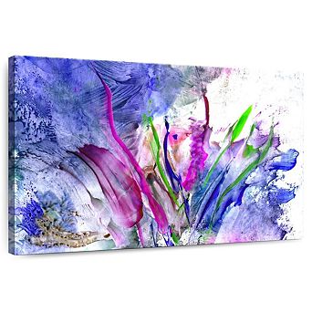 Abstract Flower Wall Art