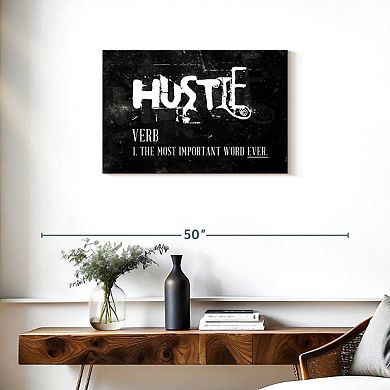 Hustle Wall Art