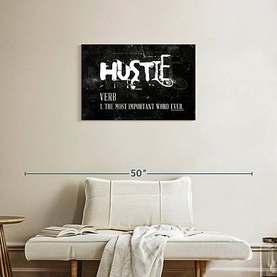 Hustle Wall Art
