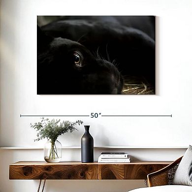 Comfortable Black Panther Wall Art