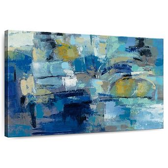 Ultramarine Waves III Wall Art