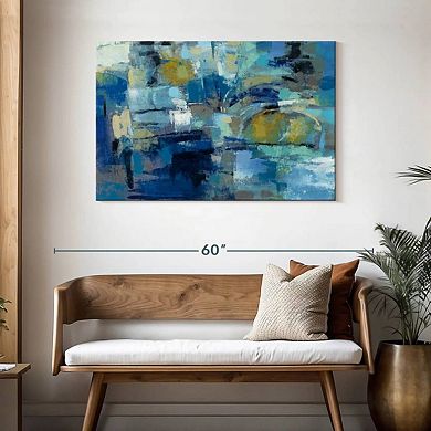 Ultramarine Waves III Wall Art
