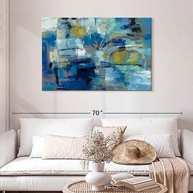 Ultramarine Waves III Wall Art