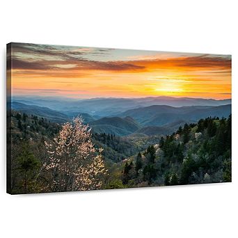 Great Smoky Mountains Sunrise Wall Art