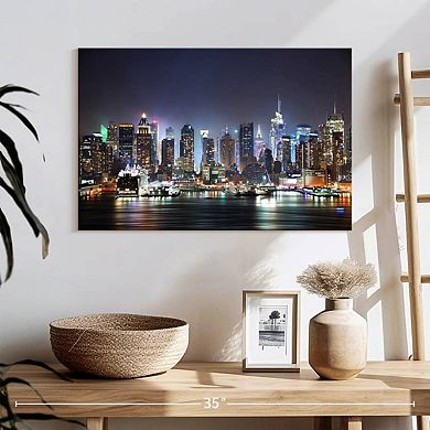 New York City Night Lights Wall Art